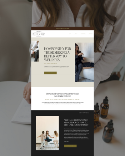 Web Design & branding for female entrepreneurs