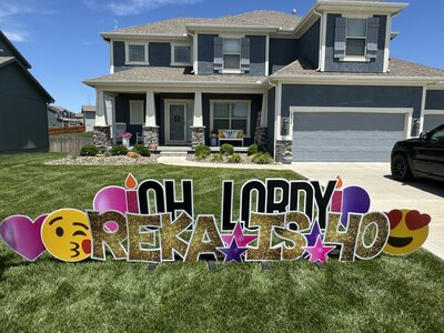 custom yard sign