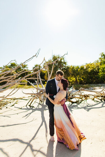 Destination Elopement in Jeckyll  Island