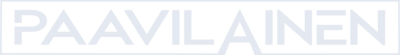 Kuva yrityksen logosta. Logossa lukee Paavilainen