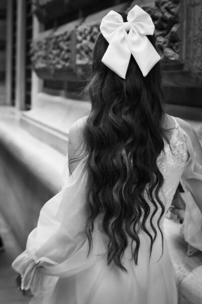 bow wedding accesory