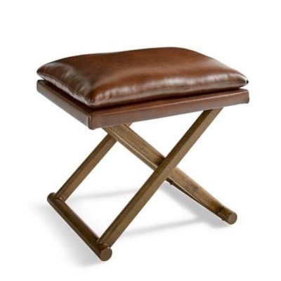 Percy Leather Stool