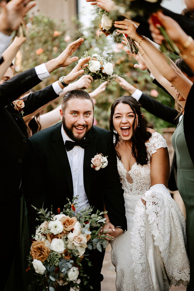 Wedding photographed at St Augustine in Tucson AZ
