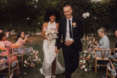 lush backyard flowers for private estate wedding in Arcadia, AZ by snapdragon bloom bar