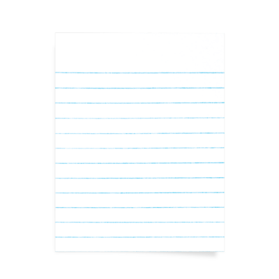 lined paper