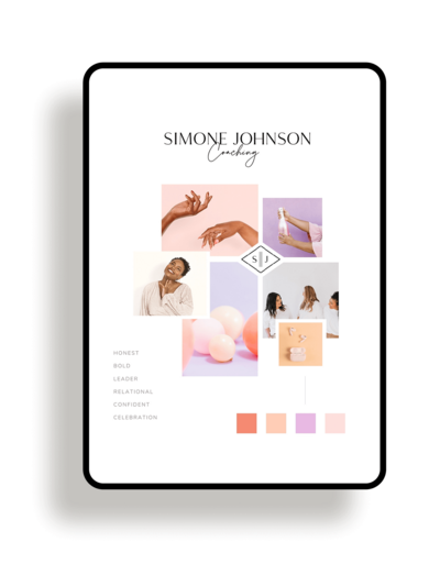 The Diva Brand Kit with logo, moodboard, color palette, social media templates and icons