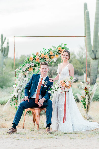 Modern Copper Desert Wedding Styled Shoot 2019-0157