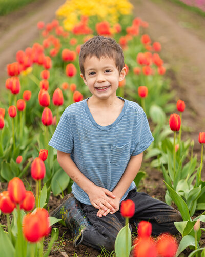 boy child flowers portrait photography