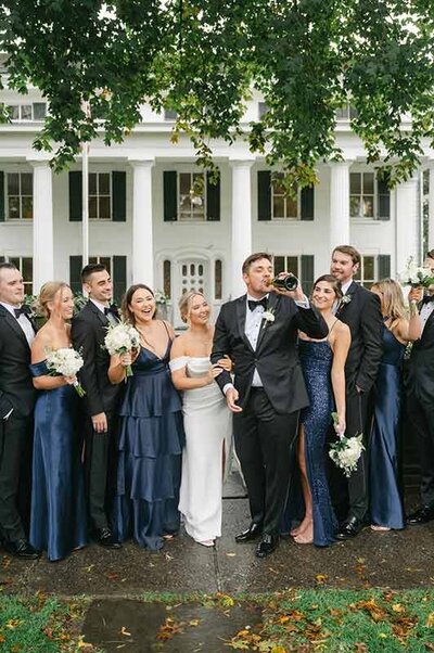 Bridal party photoshoots