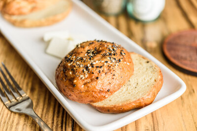 Fresh gluten-free bagels made by Mason Dixon Bakery
