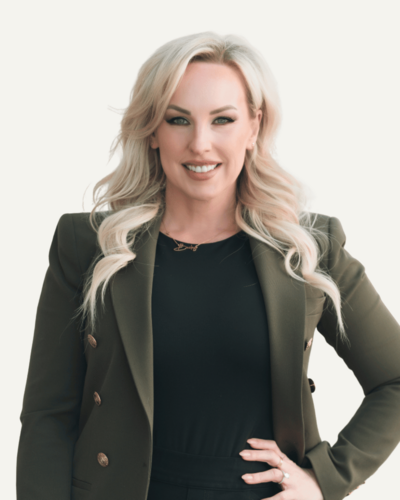 Becky Bostic, founder and lead agent of The Destination Group, offering expertise and leadership.