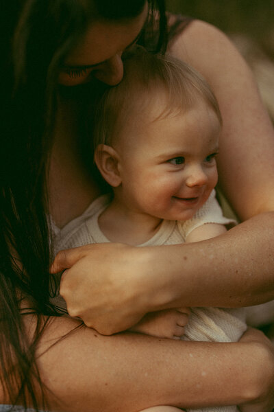 mother and child during Perth family photo session