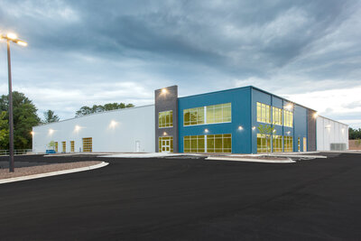 Industrial buildings built by Cooper Construction