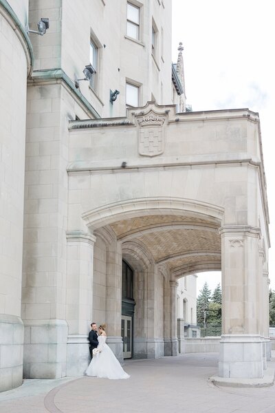 Outdoor wedding in Ottawa