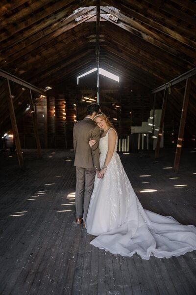 Ranch wedding in Wyoming