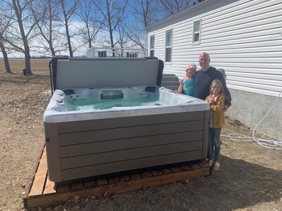 RnR Hot Tubs and Spas Customer