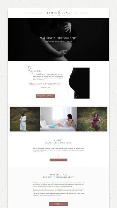 Custom Website Design for Photographers