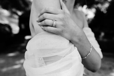Bride detail shots of the dress