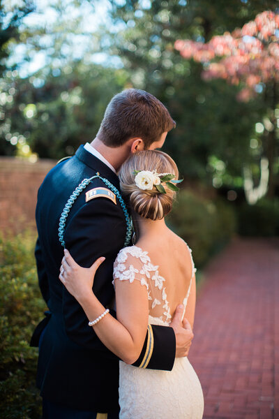 southern-bride-military-wedding-dress-blues