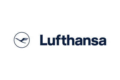 Lufthansa logo in navy blue