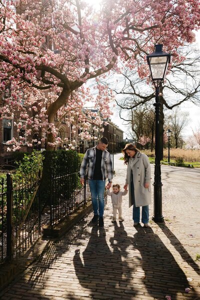 Cityshoot Utrecht met gezin door Linda Photography