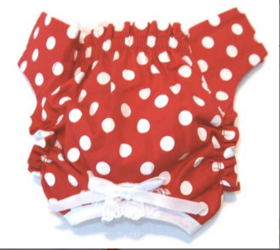 Red and White Polka Dot Panties $15.00