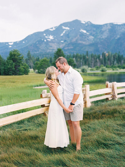 Engagement photographers in Lake Tahoe, California 