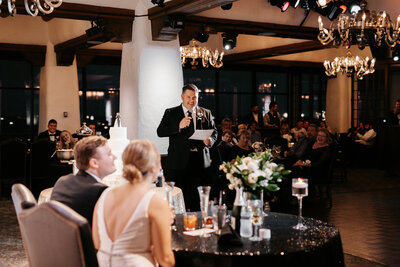 Speeches during Reception at The Petroleum Club in Wichita - Alex Bo Photo
