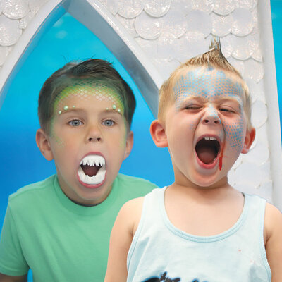 Bowfish Studios Shark and Dragon Makeover