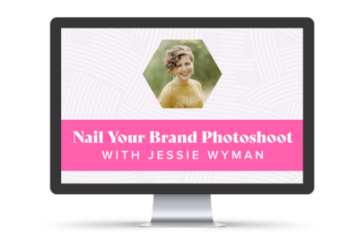 Nail Your Brand Photoshoot Mind-Reading Website Program bonus on a computer