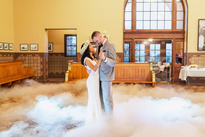 Couple dancing on a cloud- San-Francisco-City-Hall-wedding-photographer