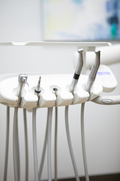 A set of dental equipment