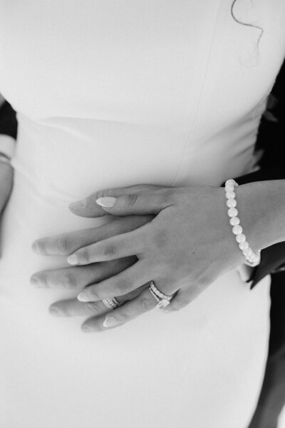 Luisa showing off her ring.