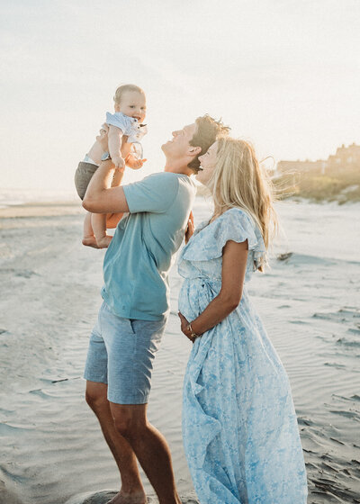 folly beach maternity photographer, folly beach senior portraits, family photography folly beach sc