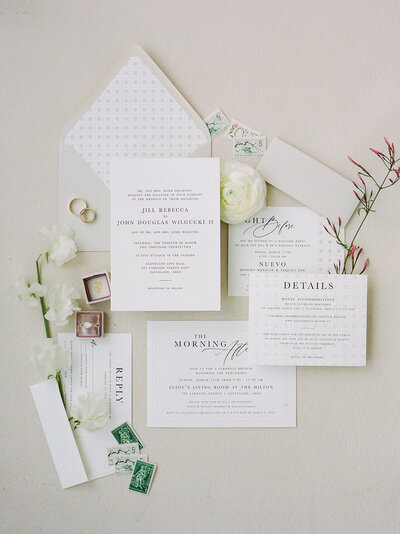 Bride and groom walk up memorial steps at their DC wedding