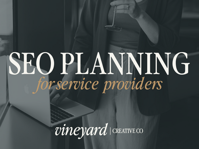 SEO Planning for Service Providers