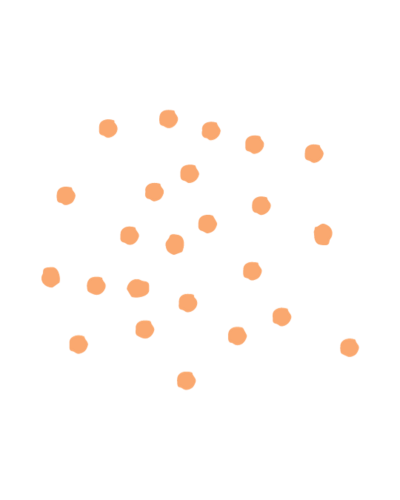 Orange dot pattern