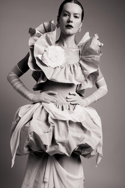 bride in a wedding dress