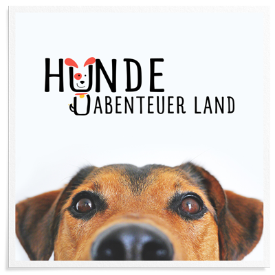 playful logo design for dog daycare, Hunde Abenteuer Land based in Zurich, Switzerland