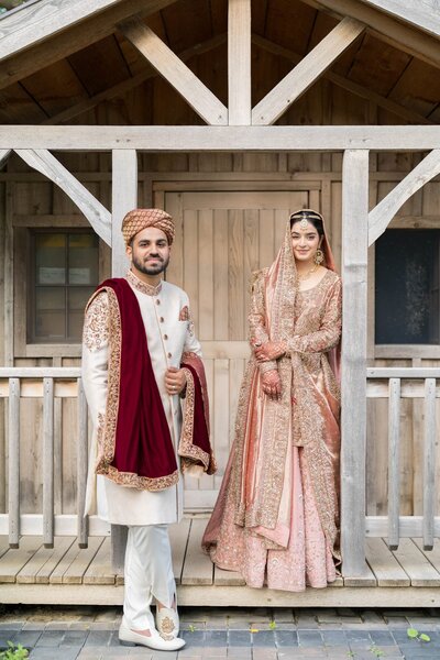 Pakistani bride and groom