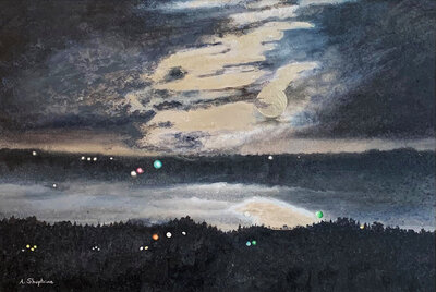 Midnight from Lookout Mountain © Alan Shuptrine, Talented Chattanooga Artist
