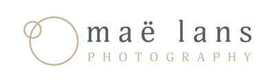 Maë Lans Photography family photographer logo