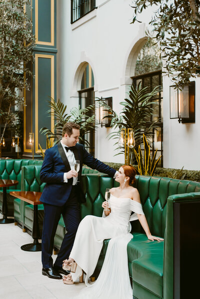 reception tablesape at Ault Park in Cincinnati, Ohio