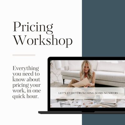 For Portrait Photographers to learn about pricing their work