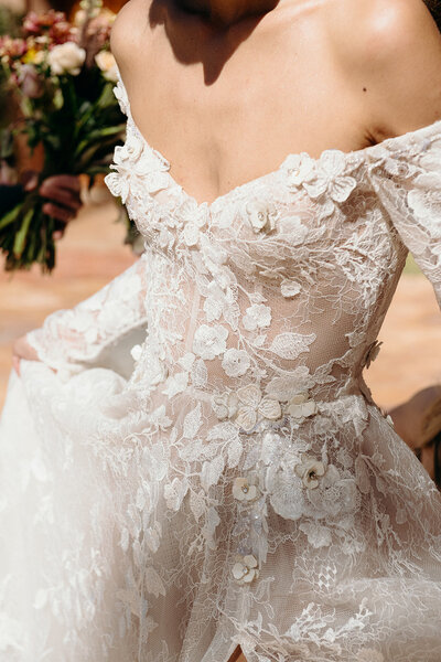 Luxury wedding details at La Mamounia