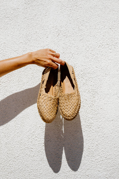straw shoes for threadspun