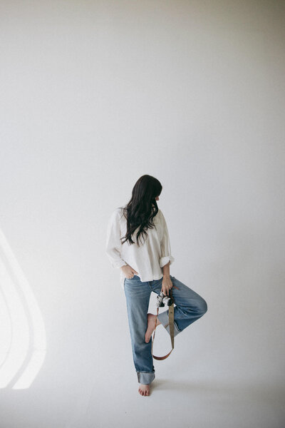 Idaho wedding photographer Erica Rochelle self portrait