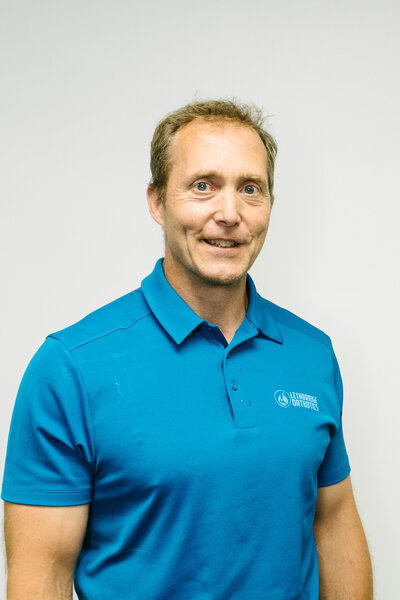 Clayton, an orthotic technician at Lethbridge Orthotics.