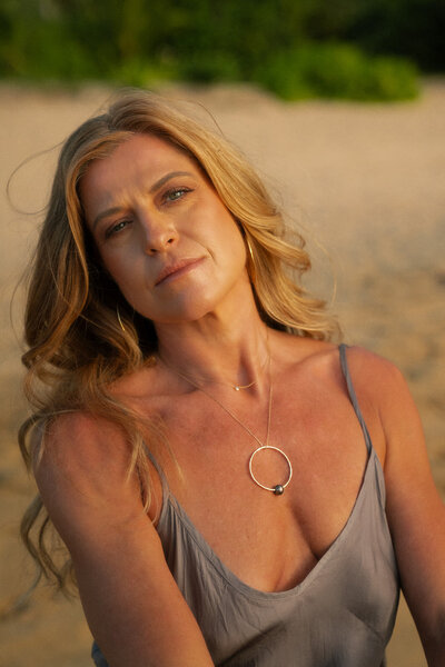 Nicole, expert in Pilates, massage, and nutrition, guiding clients on their journey to vitality and balance at Love Light Wellness Kauai