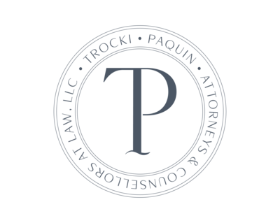 Secondary logo for Trocki Paquin, Attorneys & Counsellors at Law, LLC